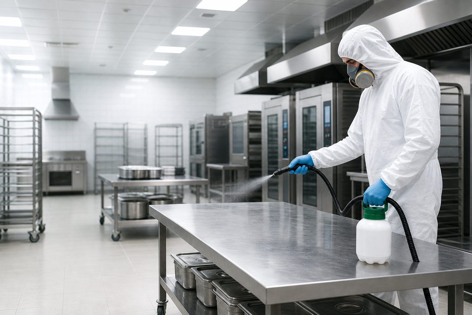 Дезинфекция пекарен и пищевых цехов в Алматы без открытой продукции
